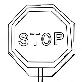 Rozmalovka Znaka Stop 87414-27922