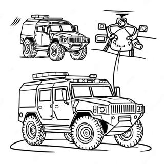 Rozmalovka Taktichnogo Avtomobilia Swat 88033-28410