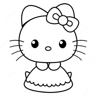 Rozmalovka Khello Kitti V Milomu Platti 88392-28869