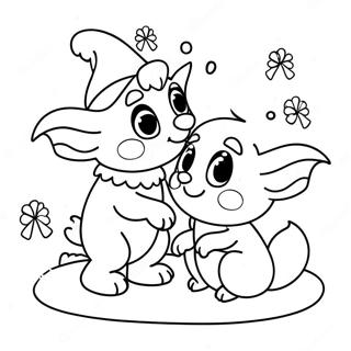 Rozmalovka Milikh Elfiv Shcho Graiut U Snigu 90169 30239