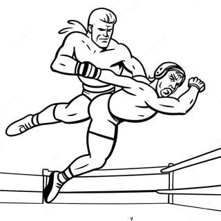 Rozmalovka Reslera Wwe Shcho Stribaie Na Supernika 91122-31048