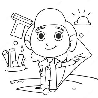 Rozmalovka Z Tvorchim Khudozhnikom 91762-31547