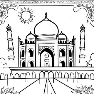 Rozmalovka Velichnogo Tadzh Makhalu 91890 31653