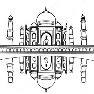 Rozmalovka Velichnogo Tadzh Makhalu 91890 31656