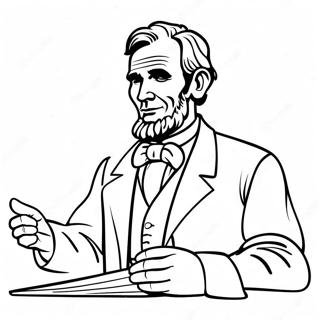 Avraam Linkoln Pid Chas Vistupu 92045-31780