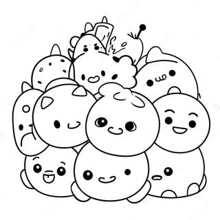 Rozmalovka Milikh Personazhiv Tsum Tsum 94745-34062