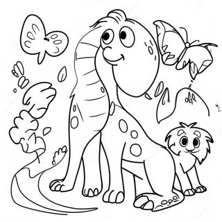 Rozmalovka Chudovikh Tvarin Z Buttia 94773-34089