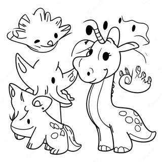 Rozmalovka Chudovikh Tvarin Z Buttia 94773-34092