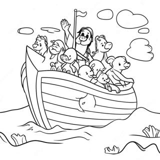 Rozmalovka Prigodi Noia Na Kovchezi 94774-34093