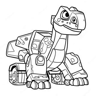 Dinotrux Розмальовки