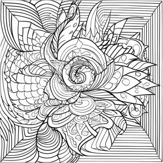 Rozmalovka Dinamichnogo Geometrichnogo Mistetstva Optichnoyi Iliuziyi 96106-35169