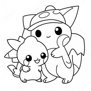 Rozmalovka Milikh Pokemoniv Par 96155 35200