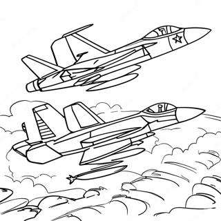 Maliunok Dlia Rozmalovki Viiskovo Povitrianikh Sil 96876-35755