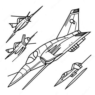 Maliunok Dlia Rozmalovki Viiskovo Povitrianikh Sil 96876-35756