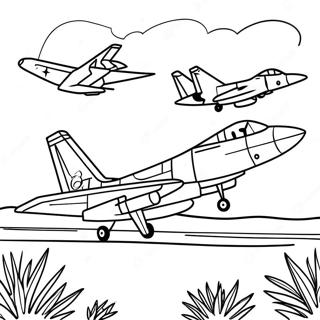 Maliunok Dlia Rozmalovki Stseni Viiskovoyi Bazi 96880-35770