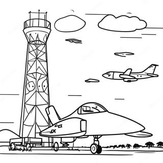 Maliunok Dlia Rozmalovki Stseni Viiskovoyi Bazi 96880-35940