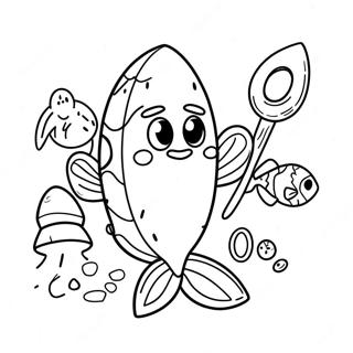 Rozmalovka Fishstika Z Fortnite Z Druziami 98268-37151