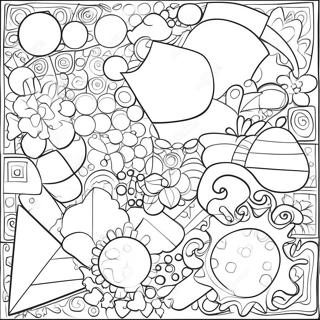 Veseli Geometrichni Figuri Rozmalovka 98932-37658