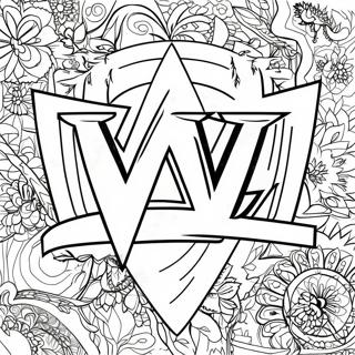 Rozmalovka Logotipu Wwe 98 347